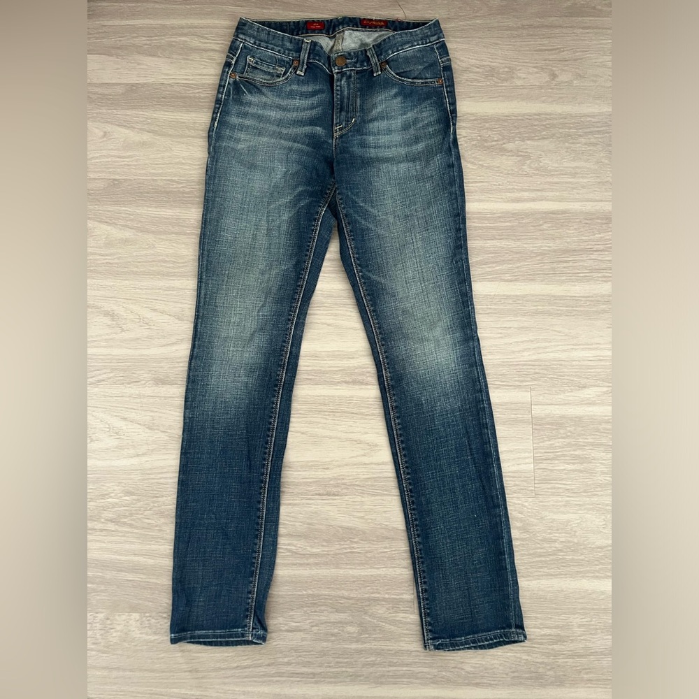 Express Mia Skinny Jeans Women’s 4R Medium Wash Stretch Low Rise Denim